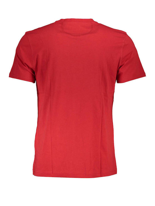 La Martina Men's Short Sleeve T-shirt Red