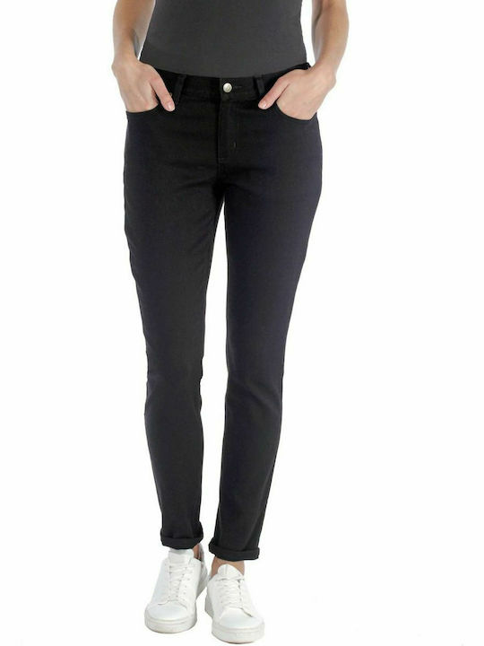 Carhartt Layton Women's Jean Trousers in Slim Fit ONYX BLACK 102734-003