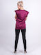 Pants Dama Tesatura Pantaloni Black