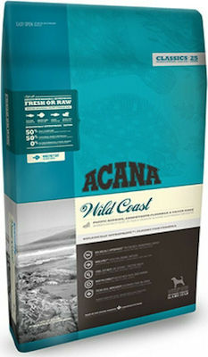 Acana Wild Coast 9.7kg Hrană Uscată pentru Câini fără Cereale cu Somon și Pește