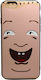 Design Laugh Face Back Cover Silicone (Galaxy A6 2018)