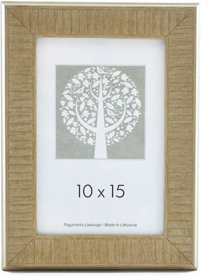 The Paper Box Wooden Photo Frame with Beige Frame