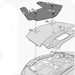 Givi Gestell für Suzuki Burgman 650