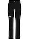 Black Diamond Alpine Femei Lung Pantaloni de drumeție Negru