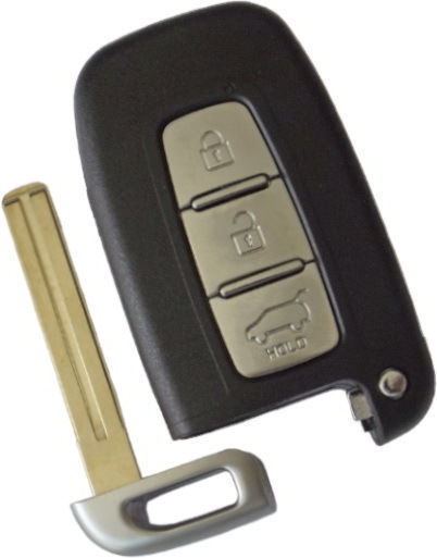 Hyundai Car Key Shell with Blade with 3 Buttons for Hyundai