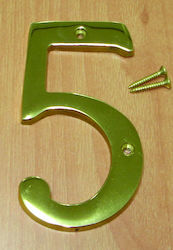 Decorative Number 1pcs