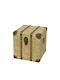 Kaemingk Wooden Decorative Trunk Brown 28x28x30cm