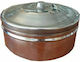 Inox Shell Πώμα/Τάπα Καπνοδόχου Inox 160mm Ασημί