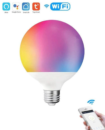 Vito Smart Λάμπα LED 14W για Ντουί E27 και Σχήμα G95 RGBW 1260lm