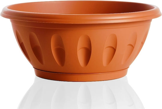 Bama Саксия Пластмаса Light Terracotta 60x60x36см.