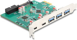 DeLock Κάρτα PCI în port SATA