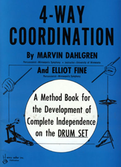 Alfred Music Publishing 4-way Coordination-dahlgren Marvin & Fine Elliot) Μέθοδος Εκμάθησης για Ντραμς