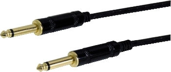 GBC Cable 6.3mm male - 6.3mm male 3m (14.1700.53)