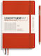 Leuchtturm1917 Notebook A5 Ruled Red 367267