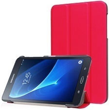 Galaxy Tab A Flip Cover Δερμάτινο Κόκκινο (Galaxy Tab A 7.0 (2016)) 7-INCH