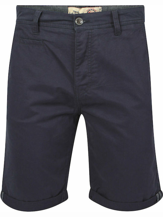 Tokyo Laundry Cotton Men's Shorts Chino Dark Blue