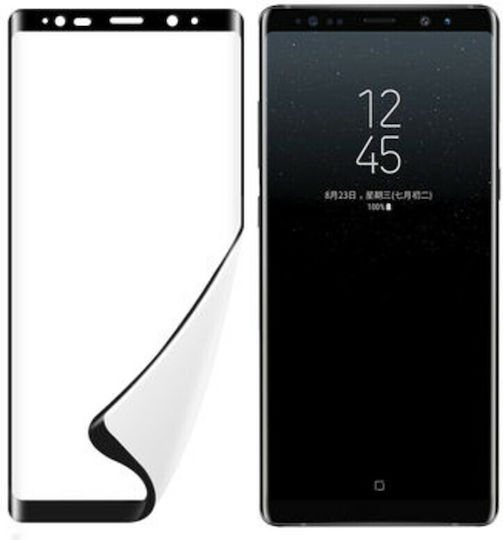 Pmma Vollkleber Displayschutzfolie Schwarz (Galaxy S8+)