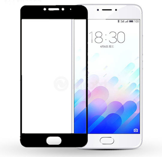 Προστατευτικό 0.3mm Tempered Glass Μαύρο (Xperia XA)