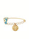 Verorama Child Safety Pin made of Gold Plated Silver for Boy