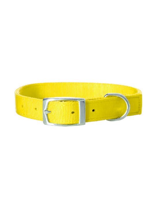Dogness Ошийник за куче в Жълт цвят Голям 2.5мм x 55см
