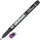 Snowman Permanent Marker Purple