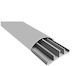 Vito Cable Channel Floor made of Plastic Gray 2m