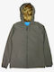 Kurz Damen Puffer Jacke für Winter Olive