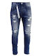 Stefan Fashion Men's Jeans Pants Blue