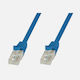 Techly U/UTP Cat.6 (Gigabit) Καλώδιο Δικτύου Ethernet 0.5m Μπλε