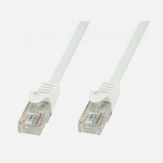 Techly U/UTP Cat.6 (Gigabit) Καλώδιο Δικτύου Ethernet 5m Λευκό
