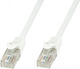 Techly U/UTP Kat.6 Ethernet Netzwerkkabel 10m Weiß