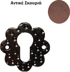 Zogometal Rosette - Türschild Bronze