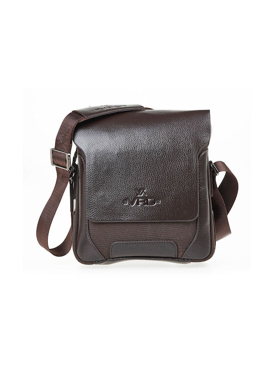 Verde Men's Bag Shoulder / Crossbody Brown