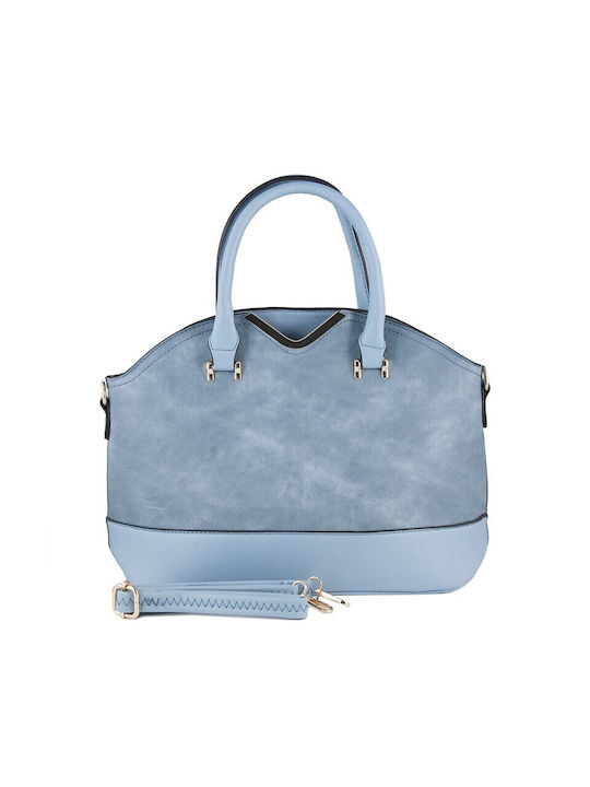 V-store Damen Tasche Hand Hellblau