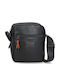 Egham Herrentasche Schulter / Crossbody Schwarz