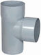 KymaSol Ταφ Σύνδεσης Σωλήνα PVC 140mm 017.01.130140