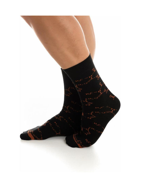 Inizio Men's Socks BLACK