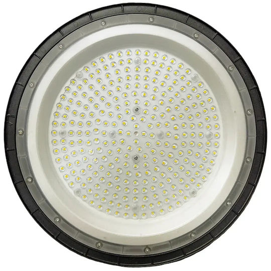 Atman Lumină clopot comercială 200W Alb rece 20000lm cu LED încorporat Alb Ø36xÎ3cm