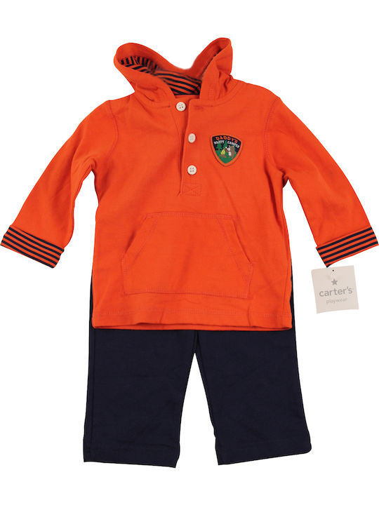 Kids' Set with Pants Winter 2pcs Orange
