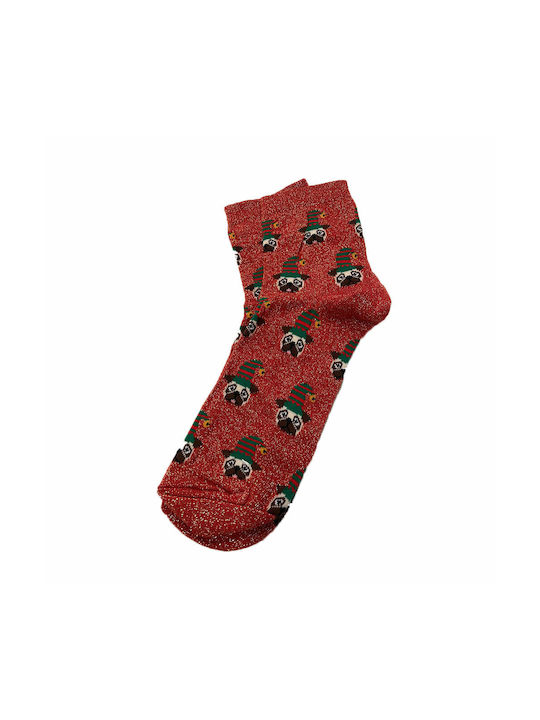 Ekmen Christmas Socks RED