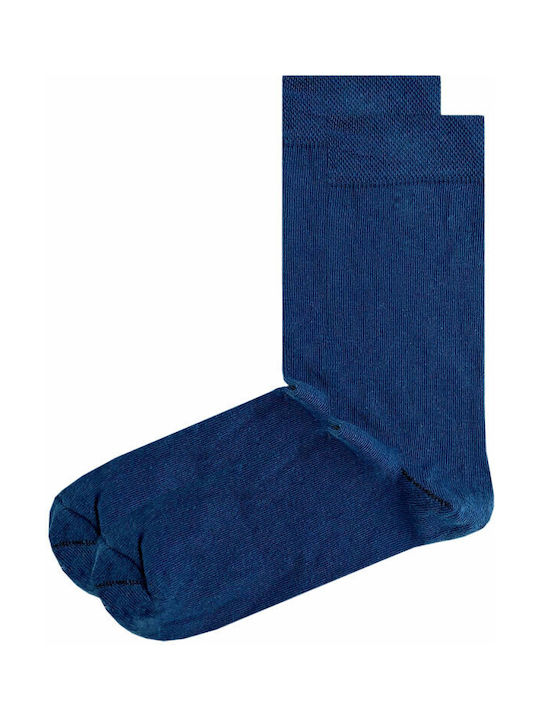 Axidwear Solid Color Socks BLUE