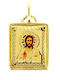 Xrisokosmima Anhänger Kinder Amulett aus Gold 14K FL110A
