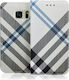 Star Case Book Σιλικόνης Λευκό (Galaxy S7)