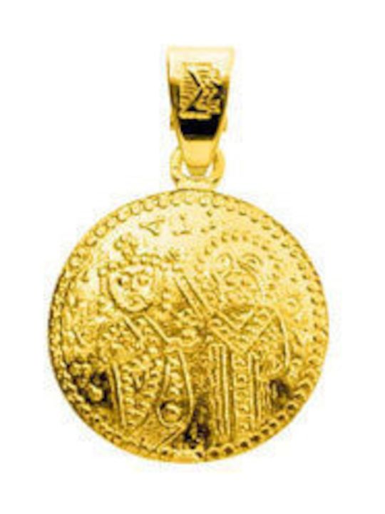 Pendant Kids Talisman Double Sided from Gold 14K FL292A