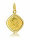 Висулка Детски Талисман с Дева Мария от Злато 14K 45001