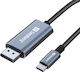 Sandberg USB 2.0 Kabel USB Typ-C männlich - USB-A 2m 136-51