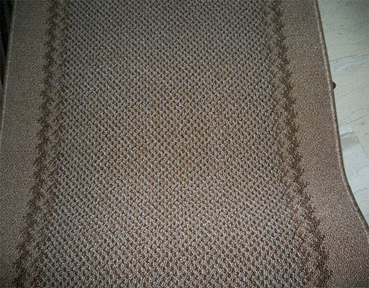 Nikotex Carpets Mosaik Teppich Rechteckig Synthetisch,Polyester/Cotton/Leather Braun