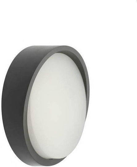 Vito Επιτοίχια Εξωτερική Πλαφονιέρα LED IP65 18W με Φυσικό Λευκό Φως