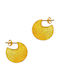 Earrings made of Silver Gold Plated