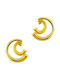 Earrings made of Silver Gold Plated